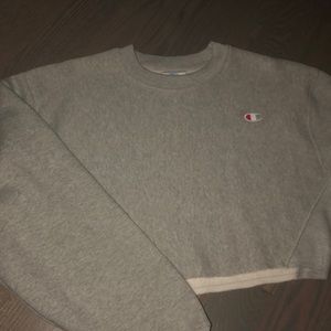 Champion Reverse Weave Cropped Crew Neck